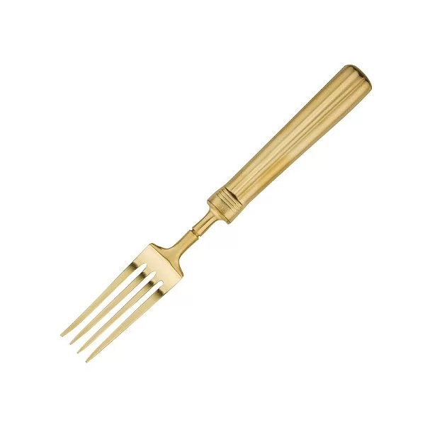 Набор столовых приборов Fontainebleau Gold Brushed на 12 персон, 72 предмета, цвет золотой, нержавеющая сталь, Cutipol, Португалия, P1A.72 GB - изобр. 12