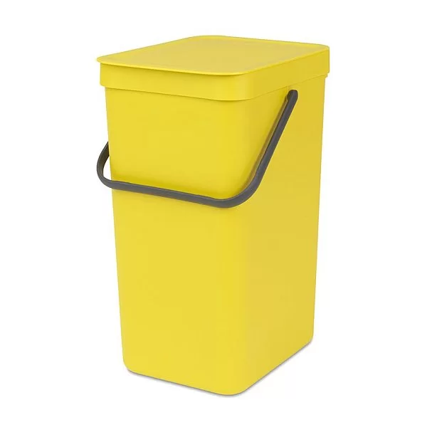 Мусорное ведро Sort & Go встраиваемое, 16л, желтый, Brabantia, 109867 - изобр. 7