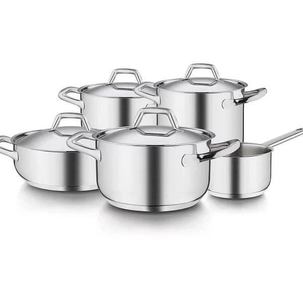 Кастрюля с крышкой Chef Line 8л, диаметр 24 см, нержавеющая сталь, Barazzoni, Италия, 163601024 - изобр. 9