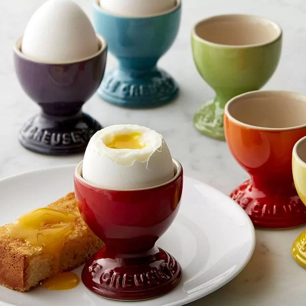 Подставка для яйца 5х6 см, материал керамика, цвет синий, Le Creuset, Франция, 71702002000099 - изобр. 9