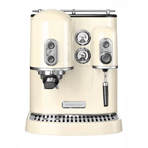Кофеварка Artisan рожковая, 2 л, кремовый, Kitchen Aid, 5KES2102EAC - изобр. 8