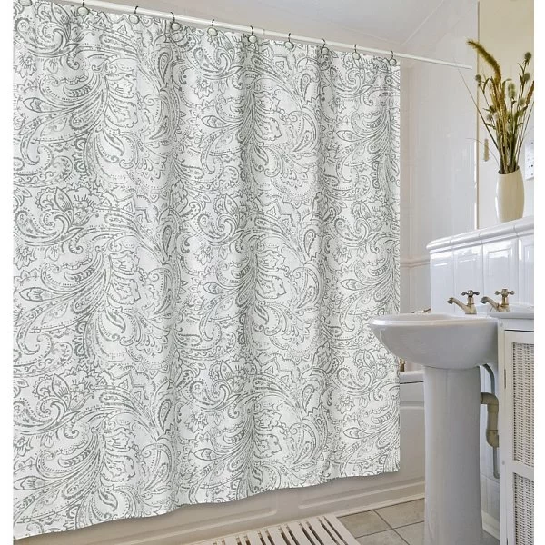Шторка для ванной Beaumont 183х183 см, материал хлопок, Creative Bath, США, S1217MULT - изобр. 8