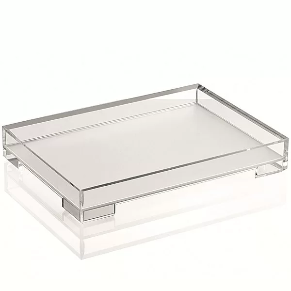 Поднос Essence L 46х32х5 см, материал акрил, цвет прозрачный, Guzzini, Италия, 19780000 - изобр. 7