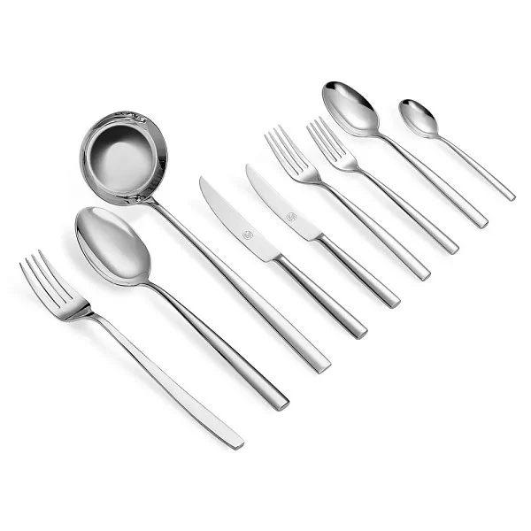 Набор столовых приборов на 12 персон Luce, 75 предметов, нержавеющая сталь, Broggi, Италия, 1810500D61 - изобр. 9