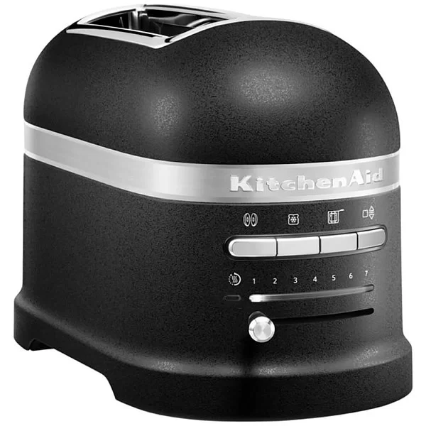 Тостер Artisan на 2 хлебца, цвет чугун, Kitchen Aid, США, 5KMT2204EBK - изобр. 7