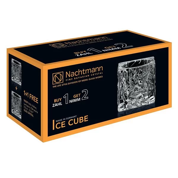 Набор из 2-х подсвечников Ice Cube 7x7x7 см, хрусталь, Nachtmann, Германия, 90029 - изобр. 8