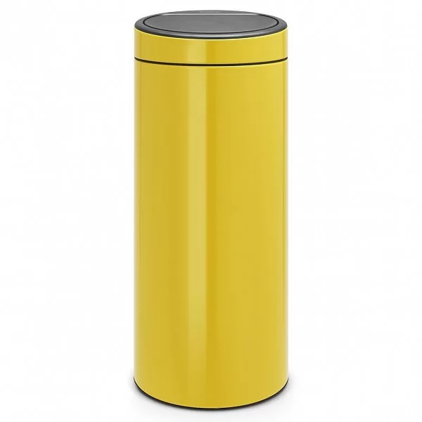 Мусорный бак Touch Bin New 30л, желтая маргаритка, Brabantia, 115240 - изобр. 7