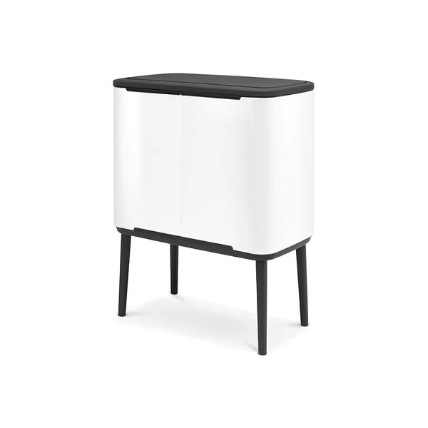 Мусорный бак 3 секции 3x11л, белый, Brabantia, 313523 - изобр. 8