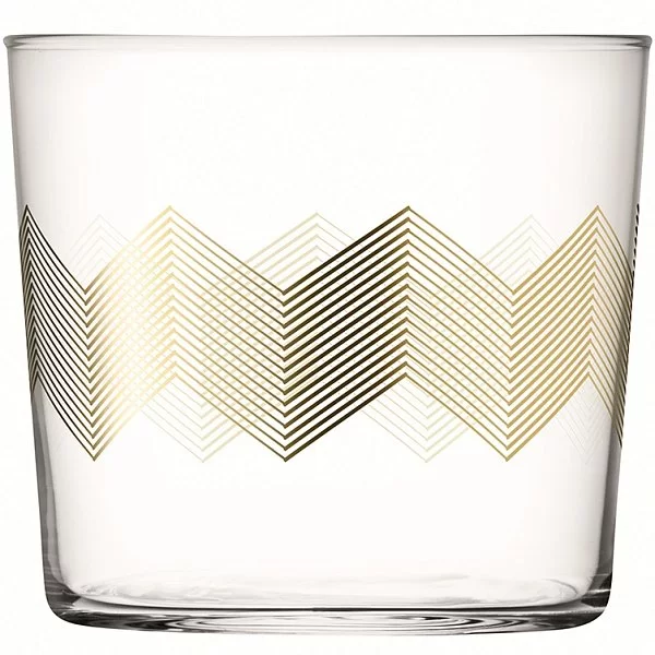 Набор из 4-х стаканов Signature Chevron 310 мл, выдувное стекло, LSA International, Великобритания, G060-09-146 - изобр. 8