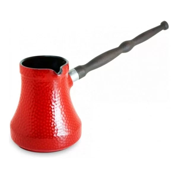 Турка для кофе Ibriks Hammered 500 мл, цвет красный, Сeraflame, D94216 - изобр. 7