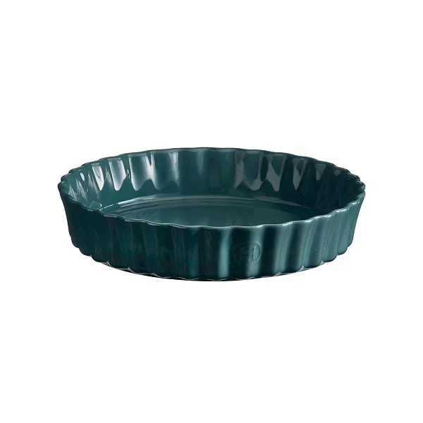 Форма Киш II 28 см, цвет серо-голубой, керамика, Emile Henry, Франция, 976028 - изобр. 7