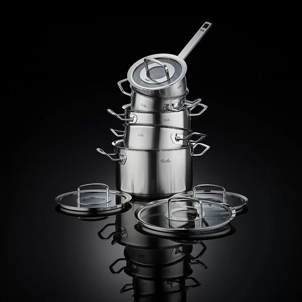 Набор посуды ORIGINAL-PROFI COLLECTION 5 предметов, нержавеющая сталь 18/10 + стекло, Fissler, Германия, 8412905000 - изобр. 9
