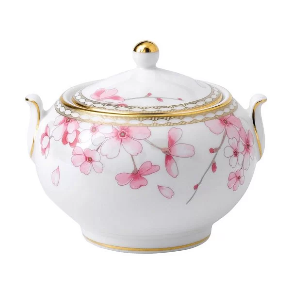 Сахарница с крышкой Spring Blossom 10x11 см, материал фарфор, Wedgwood, Великобритания, 40018047 - изобр. 7