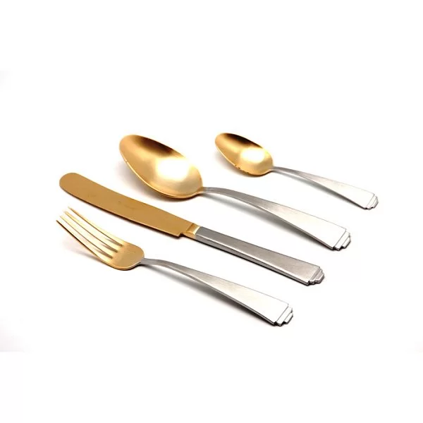 Набор приборов на 6 персон SIrius Mat Old Gold, 24 предмета, Herdmar, 183302401172000021 - изобр. 7