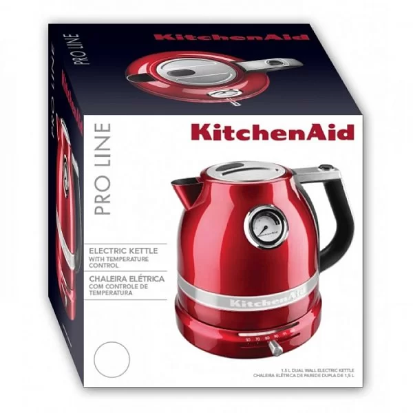 Чайник электрический Artisan объем 1,5 л, цвет - черный чугун, Kitchen Aid, США, 5KEK1522EBK - изобр. 10
