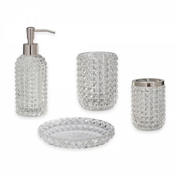 Подставка для предметов Deco clear 27х13х13,5 см, материал стекло, Creative Bath, США, DEC26CLR - изобр. 8