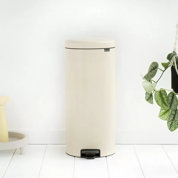 Мусорный бак с педалью NewIcon, 30л, миндальный, Brabantia, 114281 - изобр. 10