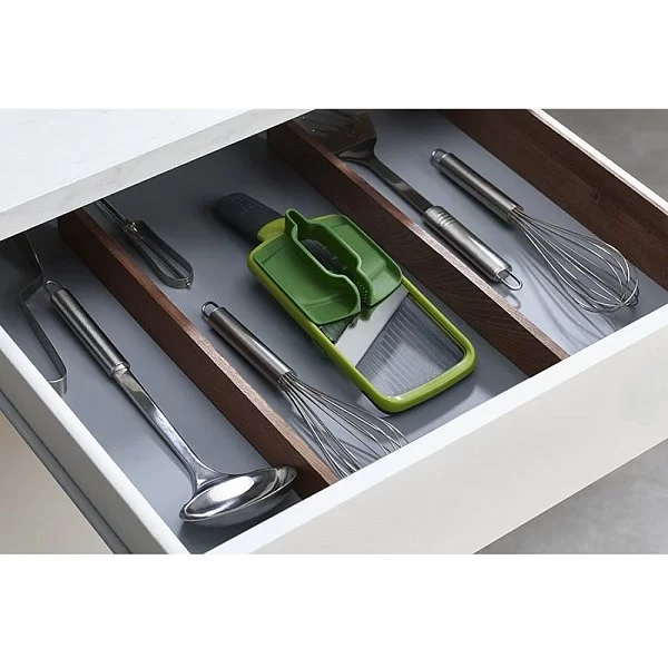 Терка с держателем для продуктов Mandoline 10,2х6,8х30,5 см, пластик ABS, цвет зеленый, Joseph Joseph, Великобритания, 20141 - изобр. 10