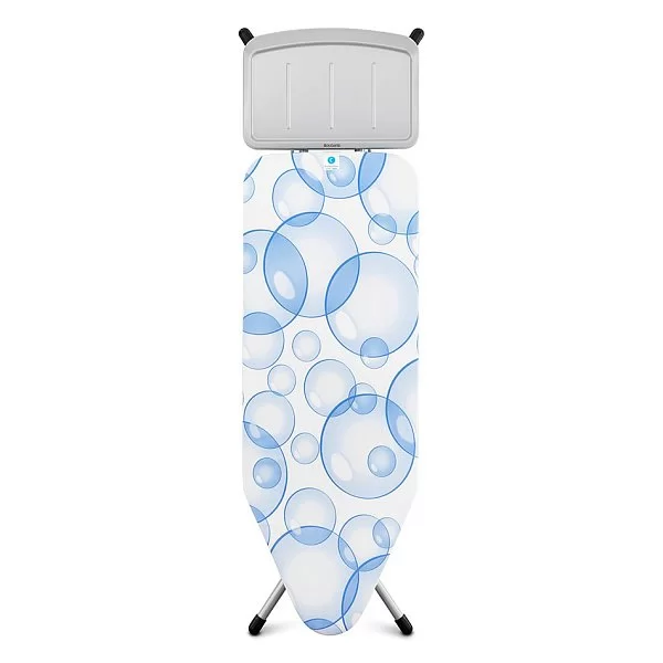 Гладильная доска Perfect Flow 124x45см, декор чехла Пузырьки, Brabantia, Бельгия, 101229 - изобр. 8