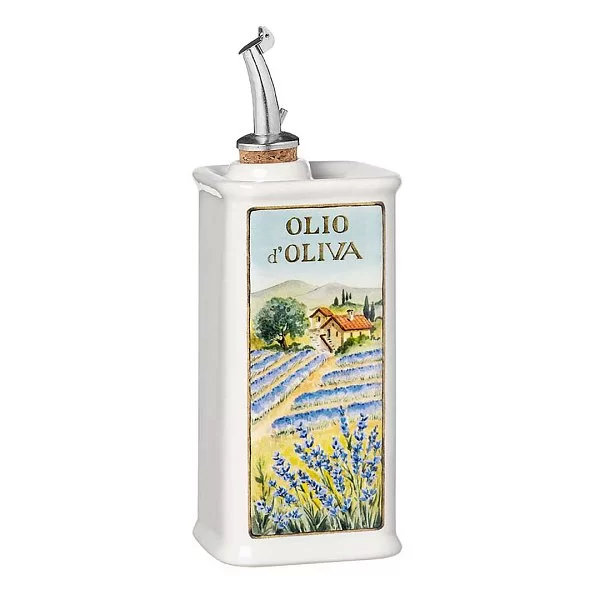 Бутылка для масла LAVENDER 250 мл, керамика, Nuova Cer, Италия, 9503-OFR - изобр. 7