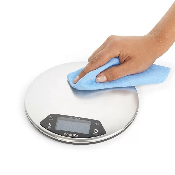 Цифровые кухонные весы Profile, 20см, стальной матовый, Brabantia, 480560 - изобр. 10