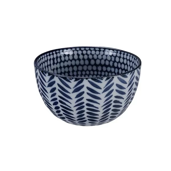 Чаша Mixed Bowls 15 см фарфор, цвет бело-синий, Tokyo Design, Япония, 16320 - изобр. 7