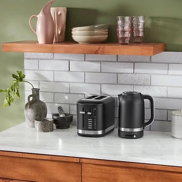 Тостер на 2 хлебца, цвет матовый черный, Kitchen Aid, США, 5KMT2109EBM - изобр. 12