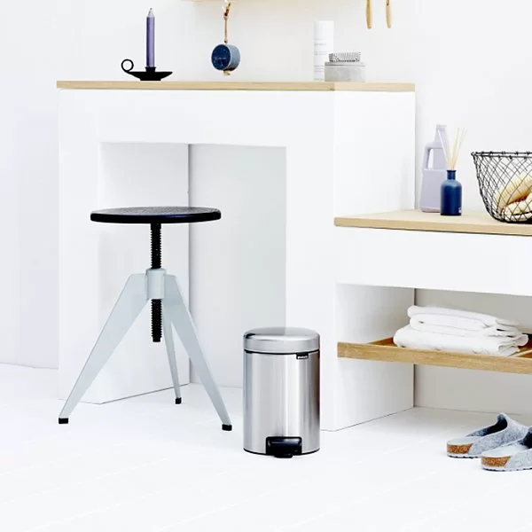 Мусорный бак с педалью NewIcon, 3л, стальной матовый, Brabantia, 113222 - изобр. 12