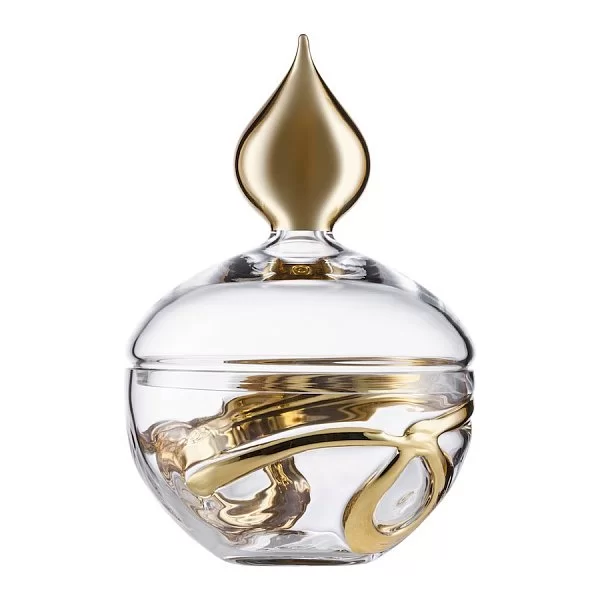 Вазочка для конфет с крышкой Estella Gold 17,5x25,5 см, хрусталь, цвет золотистый, Eisch, Германия, 87035417 - изобр. 7