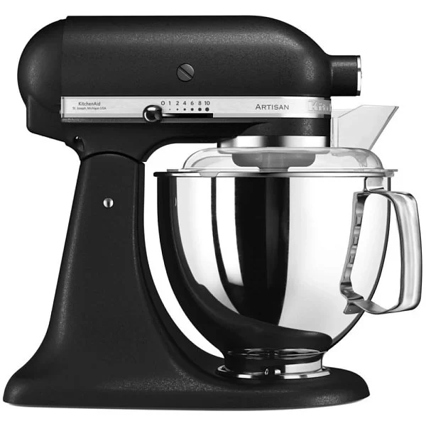 Миксер планетарный Artisan, 4,8 л, цвет черный чугун, Kitchen Aid, США, 5KSM175PSEBK - изобр. 7