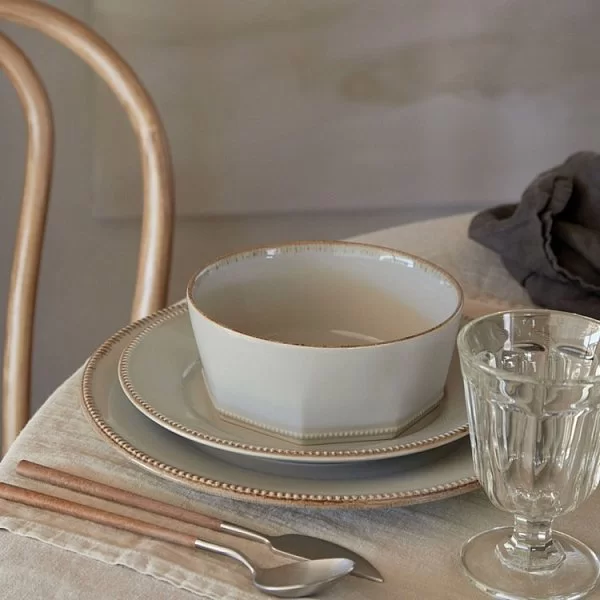 Тарелка глубокая Luzia 23 см, керамика, цвет серый, Costa Nova, Португалия, PEP235-ASH(PEP235-02818B) - изобр. 8