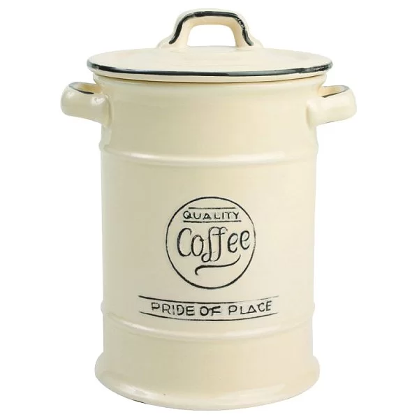 Ёмкость для хранения кофе Pride of Place Old Cream, диаметр 11,5 см, материал керамика, цвет бежевый, T&G, Великобритания, 10515 - изобр. 7