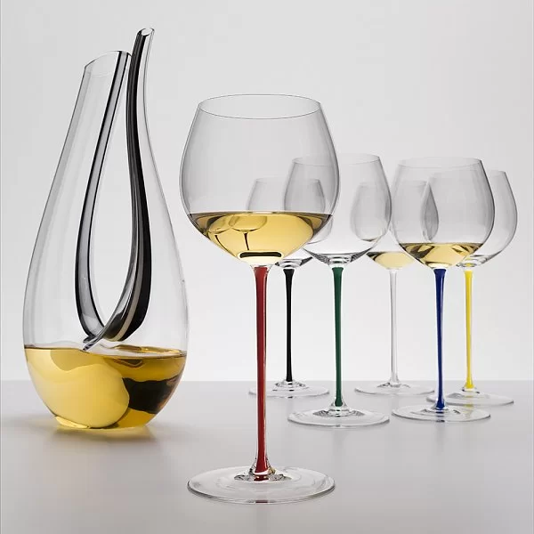 Бокал для белого вина Oaked Chardonnay 620 мл, хрусталь, Fatto a Mano, Riedel, 4900/97W - изобр. 8