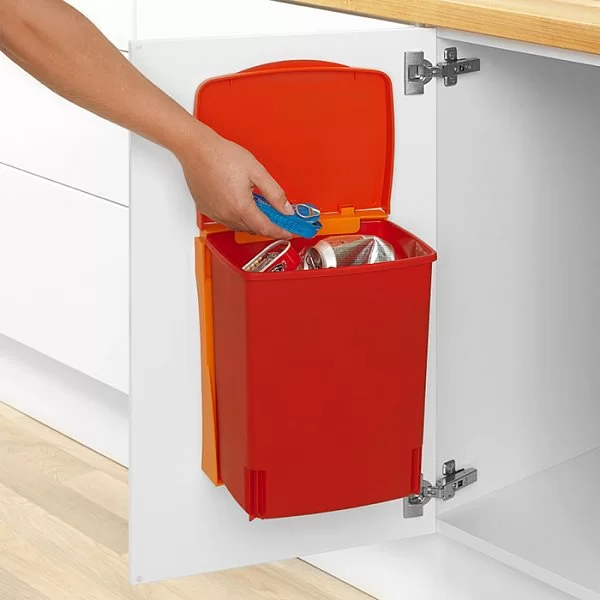Мусорное ведро встраивоемое 10л, красный, Brabantia, 482267 - изобр. 12
