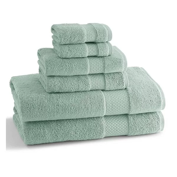 Полотенце банное Elegance Seafoam, 76х137см, Kassatex, ELG-109-SF - изобр. 7