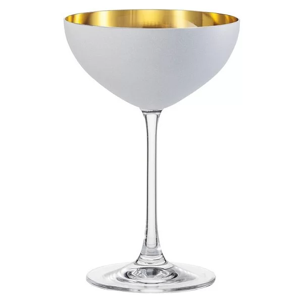Креманка на ножке Cosmo Weiss 250 мл, хрусталь, цвет белый + золото, Eisch, Германия, 72355180 - изобр. 7