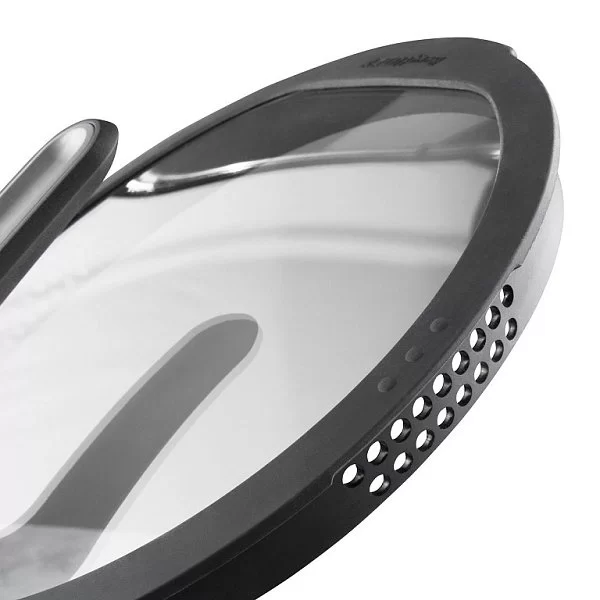 Кастрюля с крышкой Gem Grey, диаметр 28 см, объем 7,3 л, цвет серый, материал алюминий, Berghoff, Бельгия, 2307419 - изобр. 10