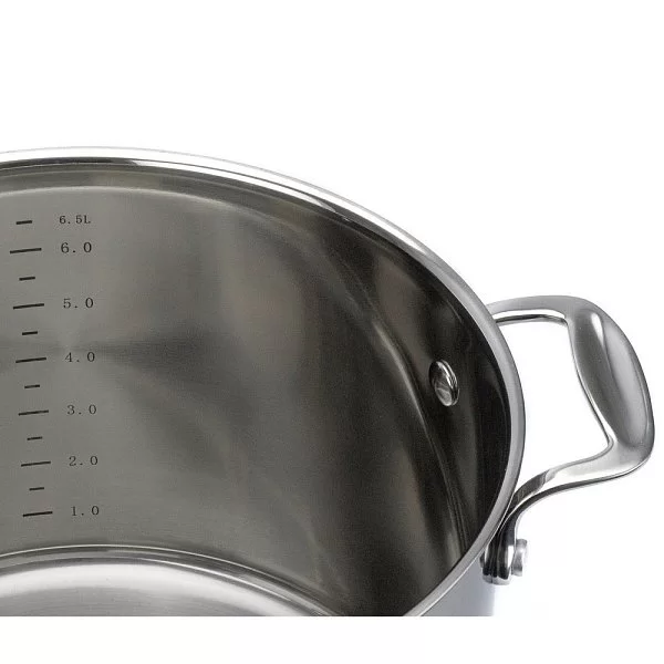 Кастрюля суповая с крышкой Chef 10 л диаметр 24 см, нержавеющая сталь 18/10, BEKA, Бельгия, 12063244 - изобр. 10