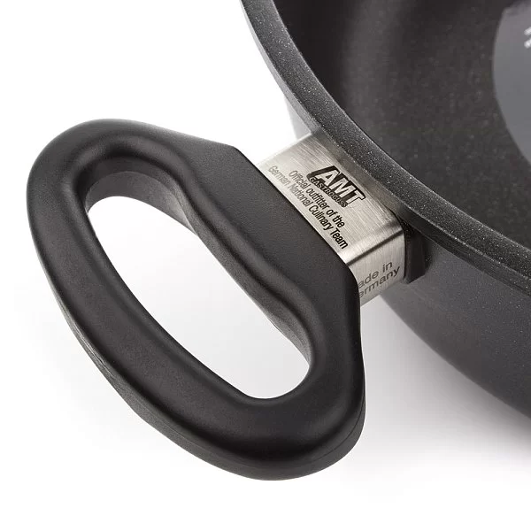 Сотейник 28 см с антипригарным покрытием высота 8 см, объем 4,3 л, AMT Gastroguss, AMT828 - изобр. 9