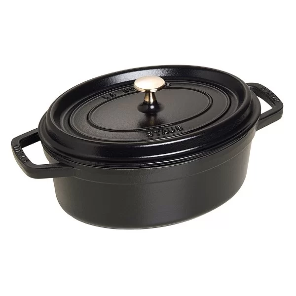 Кокот овальный черный, 3,2л, Staub, 1102725 - изобр. 7