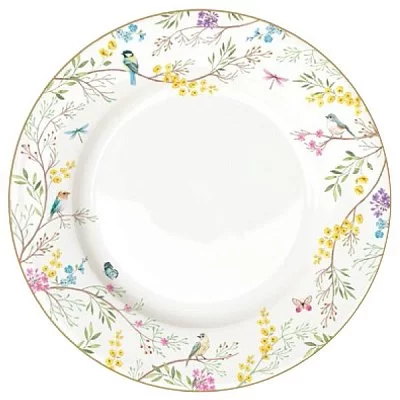 Обеденные тарелки фарфоровые - изобр. 41