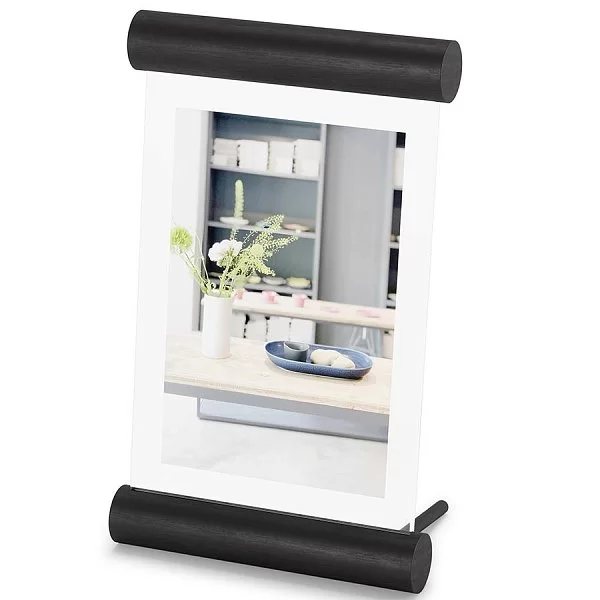 Фоторамка Scroll, 10 х 15 см , цвет черный, дерево + стекло, Umbra, Канада, 1016767-040 - изобр. 7