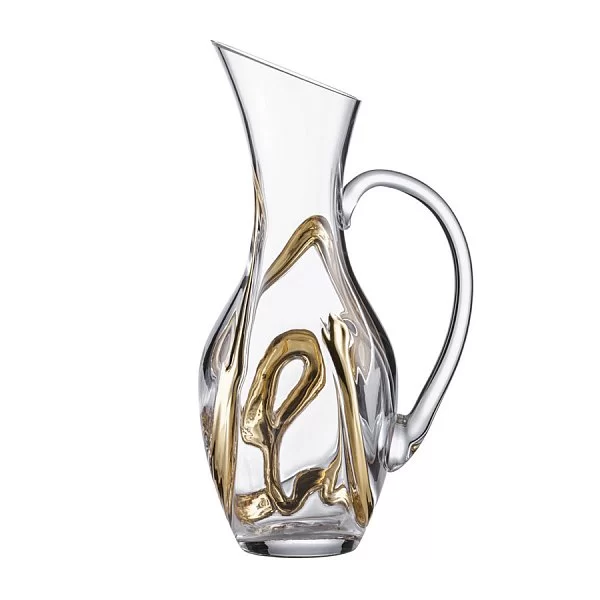 Кувшин Estella Gold 1000 мл, хрусталь, цвет золотистый, Eisch, Германия, 87061110 - изобр. 7