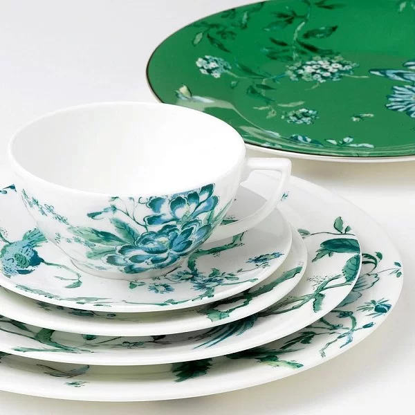 Блюдце чайное Jasper Conran Chinoiserie 18,5 см, материал фарфор, цвет белый, Wedgwood, Великобритания, 50132609548 - изобр. 8