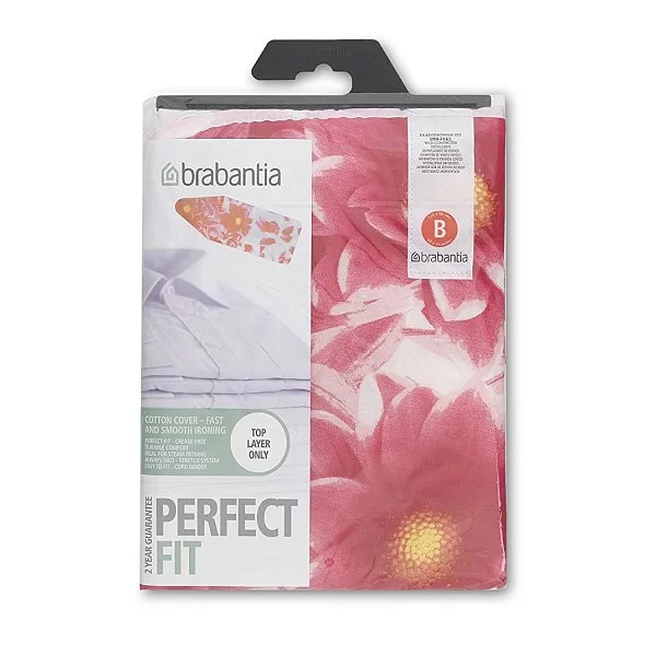 Чехол для гладильной доски 124x38см (B), розовый, Brabantia, 101861 - изобр. 9