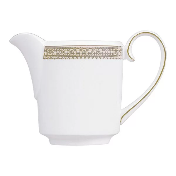 Молочник Vera Wang Lace Gold 14x6x10 см, 230 мл, материал фарфор, цвет белый Wedgwood, Великобритания, 50146905617 - изобр. 7