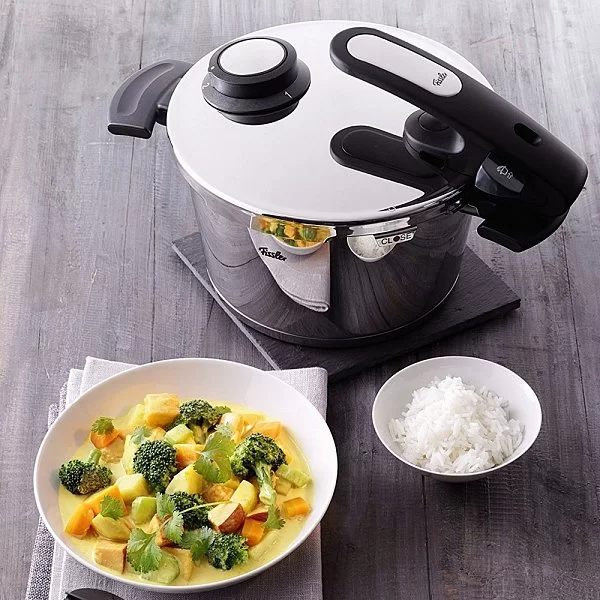 Скороварка Vitavit Edition Design 4,5 л диаметр 22 см, материал нержавеющая сталь, Fissler, Германия, 6303030407 - изобр. 12