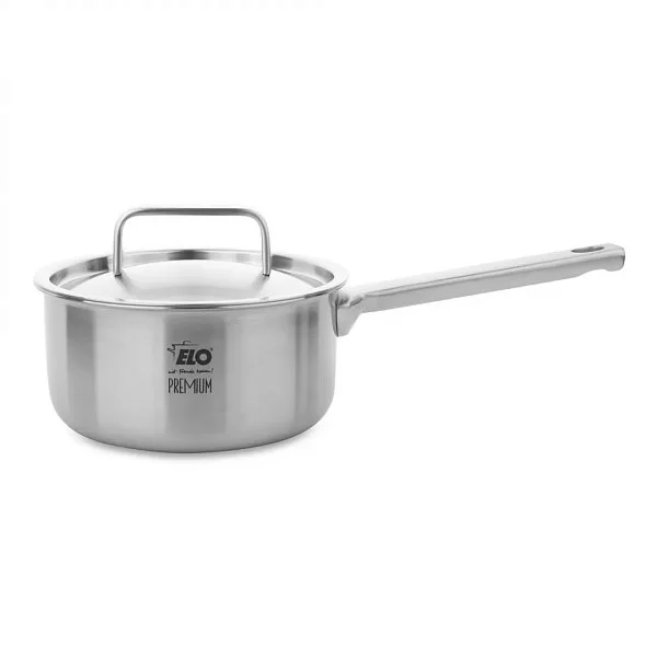 Набор посуды Premium из 4 предметов (3 кастрюли + ковш с крышками), нержавеющая сталь, ELO, Германия, 33400 - изобр. 8
