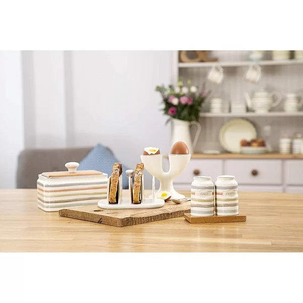 Набор из солонки и перечницы Classic Collection 9x9x12 см, материал керамика, Kitchen Craft, Великобритания, KCCCSNP - изобр. 8