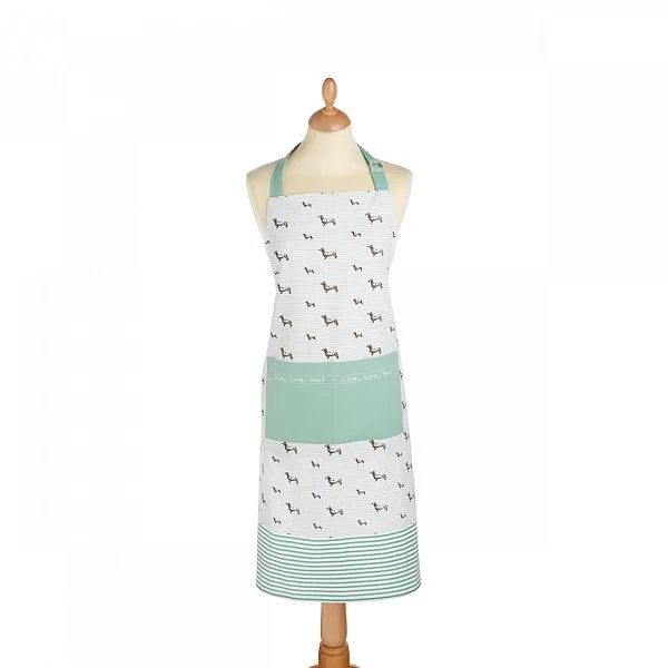 Фартук DACHSHUND 90x70 см, хлопок, цвет белый, Kitchen Craft, Великобритания, KCDACHAPRON - изобр. 7